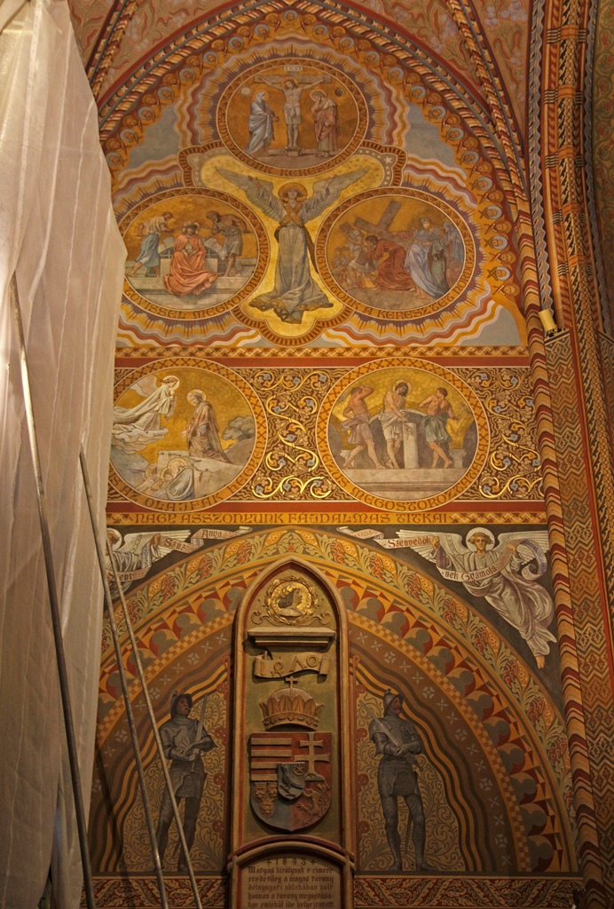 Frescoes and Shield of Matthias